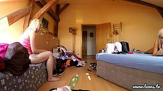 Big Dick Threesome Blowjob Backstage