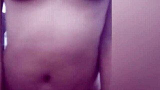Skinny teen18 chick rides a hard cock and gives oral sex