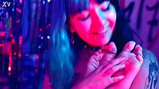 Small feet tickling submission for goddess domination