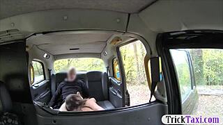 big juggs woman tricked by fake driver for free ride