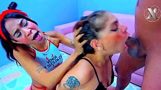 Students gather for extreme throat fucking orgy