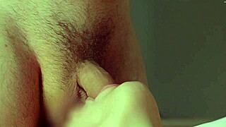 I LICK his BALLS until HE CUMS in MY MOUTH - CLOSE-UP.