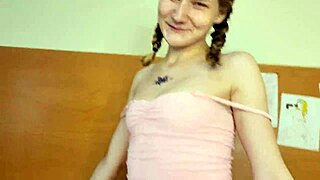 Excited Blonde Rushes To Suck Big Cock For Facial 😈