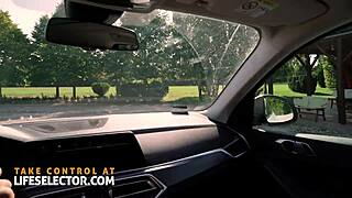 juicy assed journalist is caught and punished for pap pics outdoors