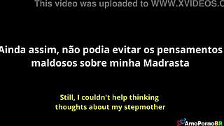 my stepmom acts weird after divorce, blows me