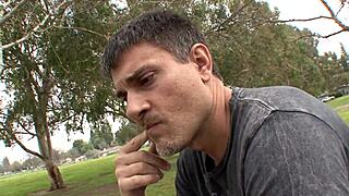 Ivy Winters, a TEEN 18+ CHEERLEADER, bangs an OLDER GUY in a wild CREAMPIE session.