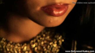 i saw this mature indian milf in her black dress solo