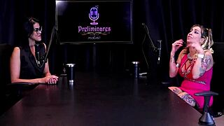 Sexy Latina Teen in Sheer Red Lingerie Joins Swingers Gangbang with Big Ass BDSM Fun