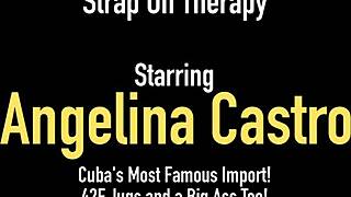 Bbw doctor angelina castro strapon rides milf vanessa's big ass 😏