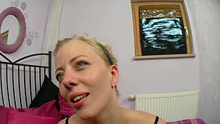 anett gives pov blowjob and anal