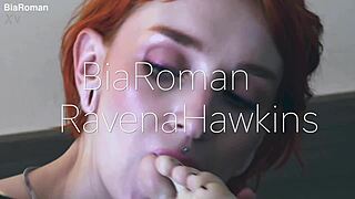 Tied Up Tight While My Bare Feet Get Worshipped Hard