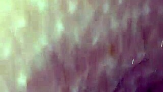 big ass gets cum all over it in homemade scene