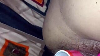 indian redhead boss in dress gets double penetration, ass worshiped by black guy