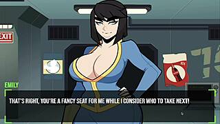 Relaxing with big tits and ass in fuckout silent gameplays