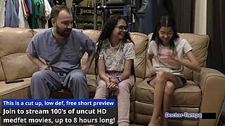 Dr Tampa conducts Angel Santana's 2022 detailed checkup