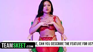 Asian Princess Lulu Chu Craves Cock Stretching