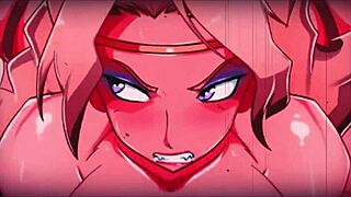 我混合动画色情视频与毛茸茸和漫画角色取乐