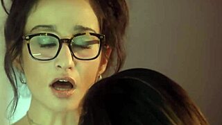 Milf Ms Visual bangs stepdaughter Isabella Nice after licking pussy