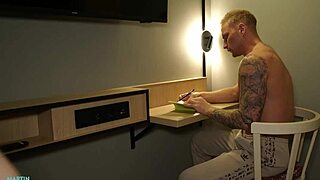 Fit girl squirts during hard sex with neighbors