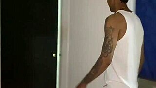 BBW Wife Rubs Monster Cock on Pussy