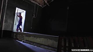 Rikki Six in Avengers parody doggystyle scene