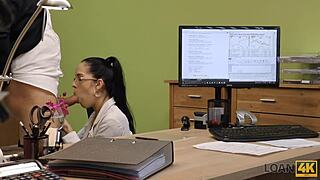 Loan4k hottie needs instruments for sexy session