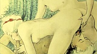 Explore these vintage erotic drawings from the antique era
