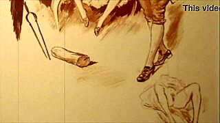 Explore these vintage erotic drawings from the antique era