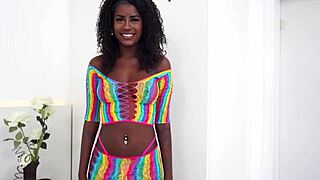 Jenny Pretinha perfect body takes 2 huge dicks balls-deep in DAP anal DP double pussy ATM dirty talk OB492