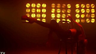 Pole Dance Strip Tease Dana Sensual Riding