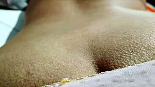 Exclamatory-Raw Desi Indian wife’s big ass rubbed hard by sales boy!