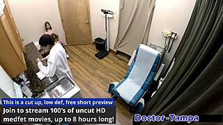Behind the scenes, dr tampa sets up a humiliating trap for petite daisy bean in florida hospital
