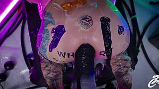 Encounter with farm caretaker involving crossdressing and big ass