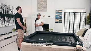 um, yeah hun, this masseuse givin’ sensual rubs to my big curves feels... normal?