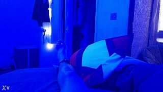 Blacklight Fetish Featuring Footjob With Toes And Feet