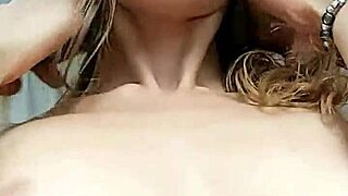 European MILF with shaved pussy rides cock in cowgirl