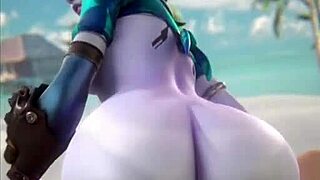 Overwatch Heroes Engage In Steamy Shower Scenes With Blowjobs, Anal Action, And Futanari Bathing