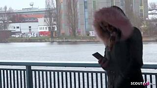 German Scout Fucks Teen on Street!