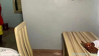 This ebony petite 18+ student totally seduces her teacher right before Christmas break!