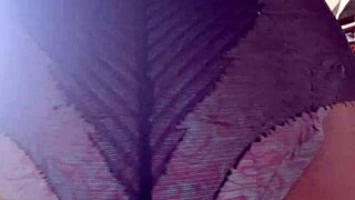 elza kom teases in nylon tights for fetish fans