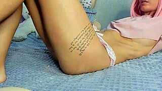 Naughty Girl Enjoys Fingering Her Pink Pussy