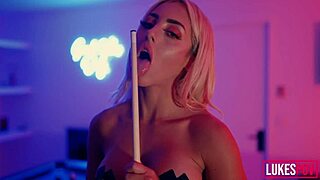 Blonde Fitness Slut Gets Tight Pussy Filled With Cum