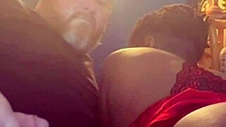 Amateur ebony gets her pussy licked and fucked at home 😍