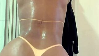 I'm showing my fat BBW body in the shower for a naughty follower.