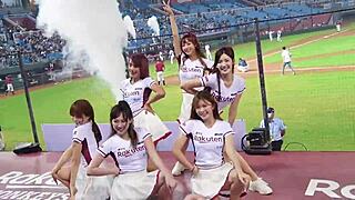 Sexy Baseball Cheerleaders Dancing, You Gotta See This!