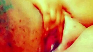 Chubby amateur girl with big boobs and pussy gets fucked!