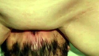 Hey, my slave licks me good for first time orgasm