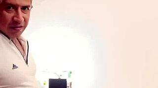 Opening Girlfriend's Ass For First Time Until Creampie