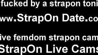 Can you handle this big fat strapon deep in your ass?