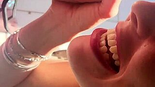 My best friend's girlfriend says, 'Take this throatpie while he's gone.'